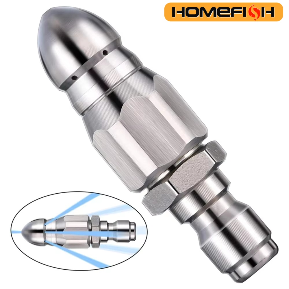 Water Jet High Pressure Spraye - Drain Pipe Clip บทวิจารณ์และราคา