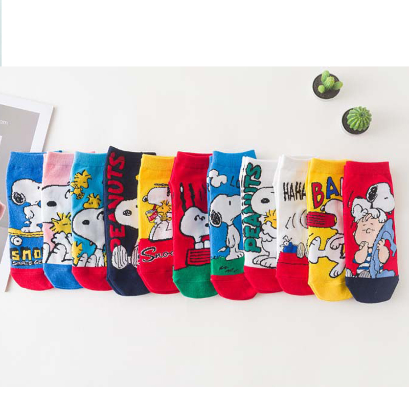 1/10pair New Snoopyed Socks Sa - Pipe Bending Spring บทวิจารณ์และราคา