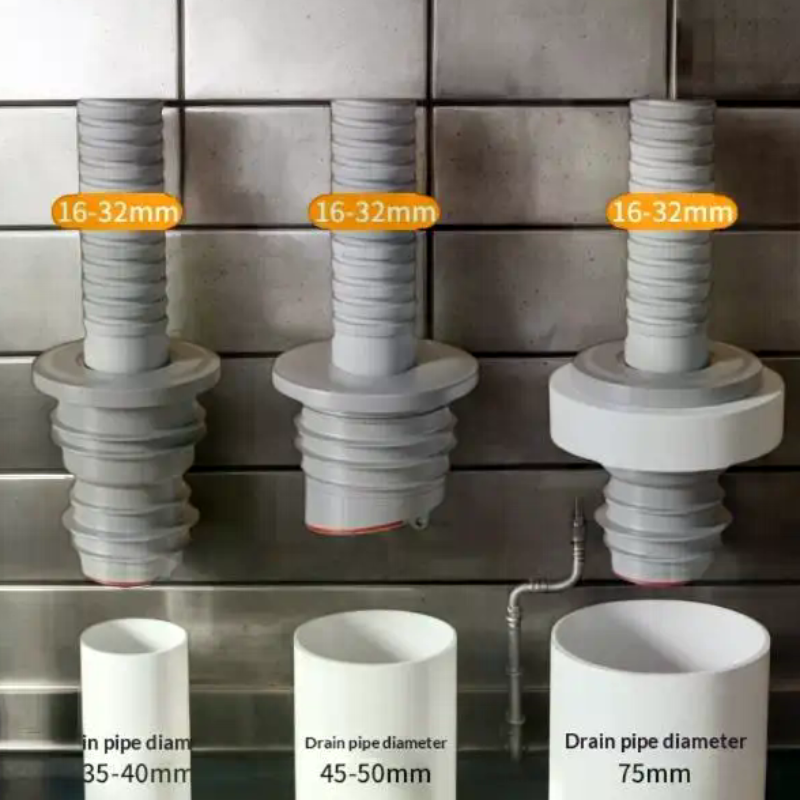 Bathroom Sewer Seal Ring Anti- - Drain Pipe Clip บทวิจารณ์และราคา