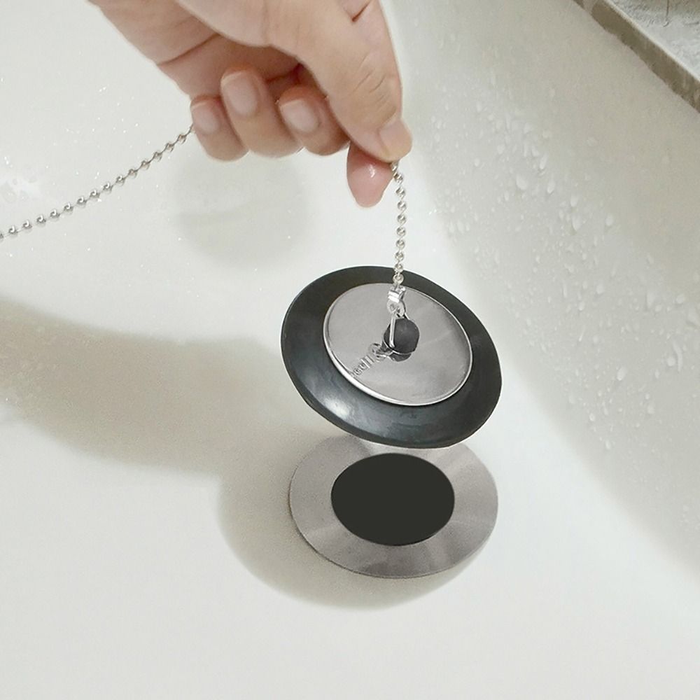 1Pcs Durable Rubber Tub Stoppe - Drain Pipe Clip บทวิจารณ์และราคา
