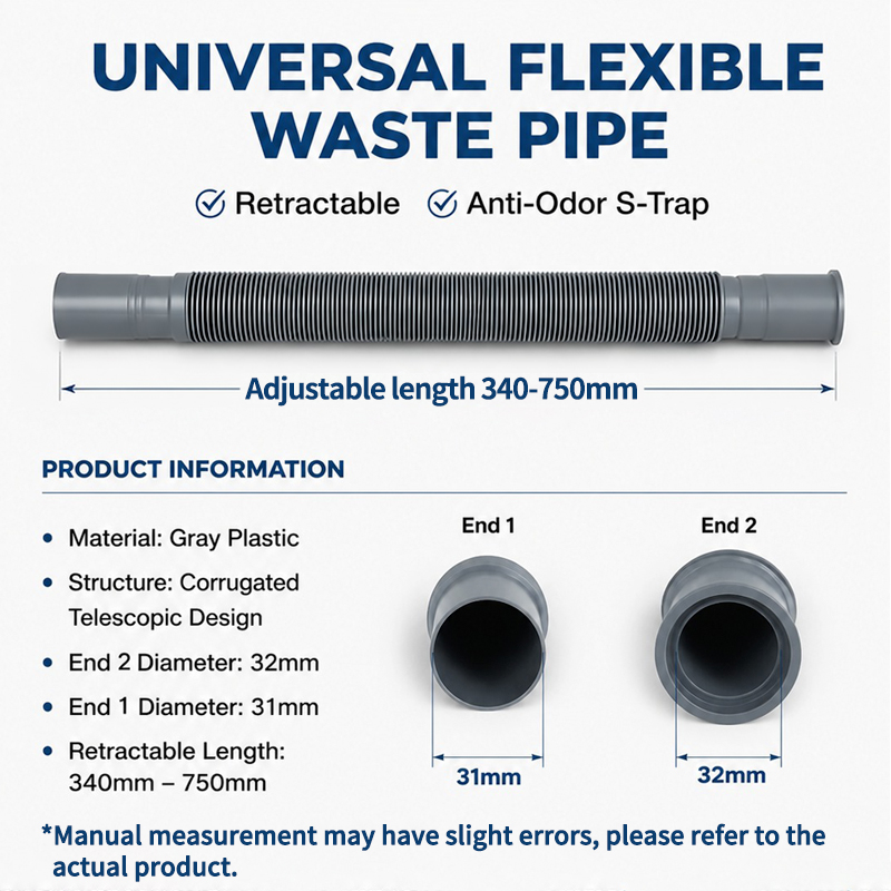 Universal Flexible Expandable  - Flexible Hose Braided บทวิจารณ์และราคา