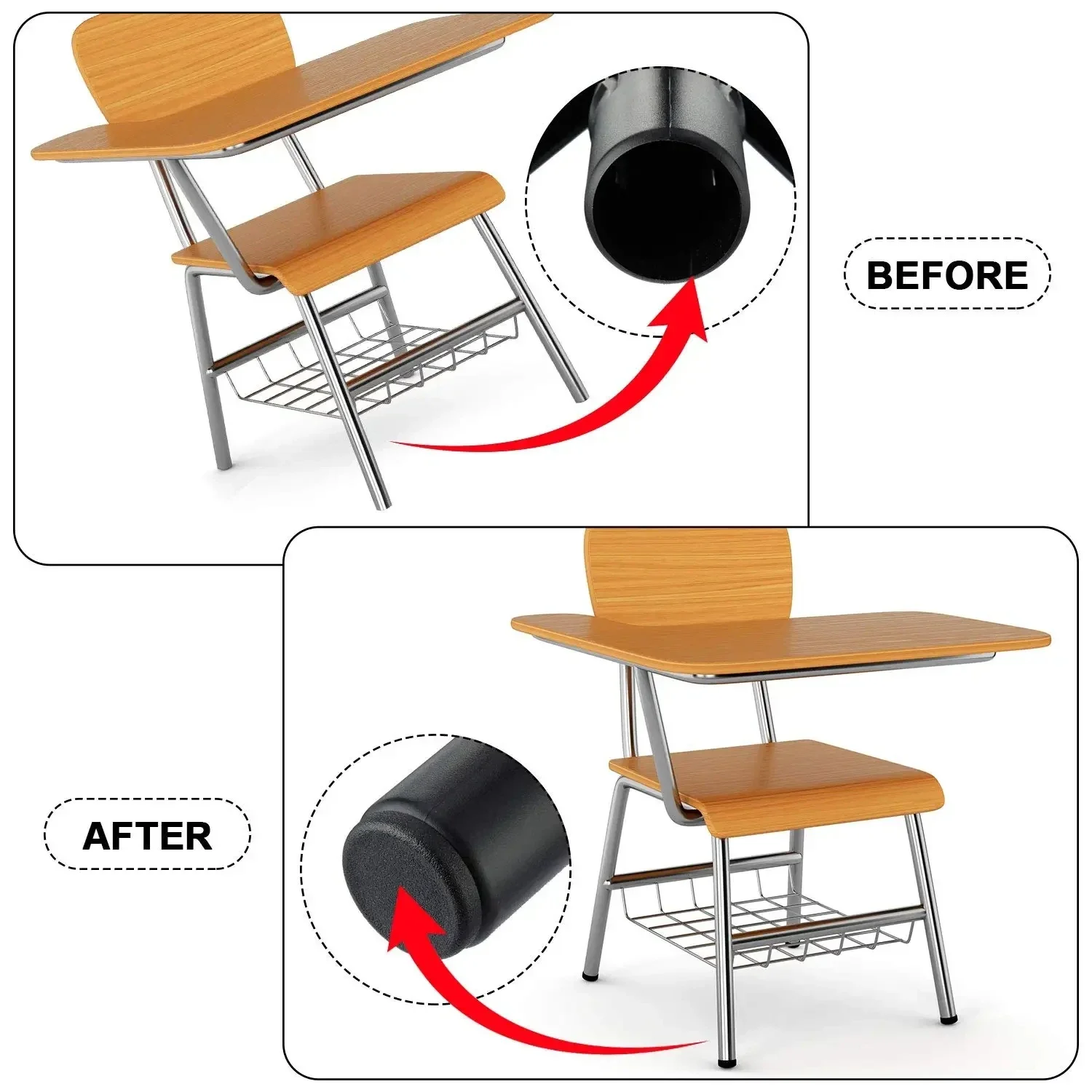 Black Round Pipe Plug 10-60mm  - Plastic Pipe Clip บทวิจารณ์และราคา