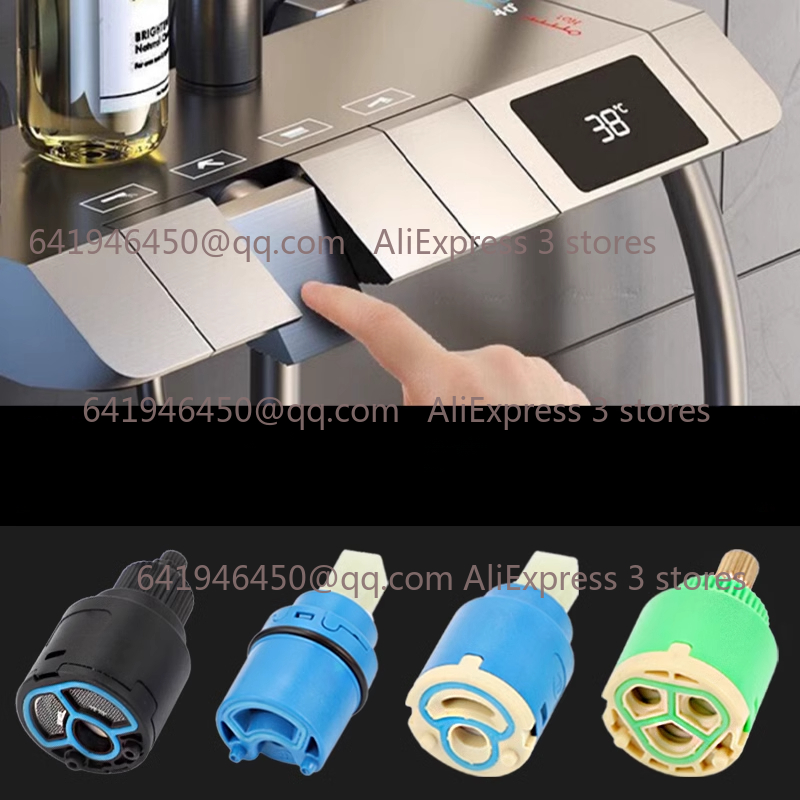 Shower Valve Ceramic Faucet Ca - Basin Mixer Cartridge บทวิจารณ์และราคา