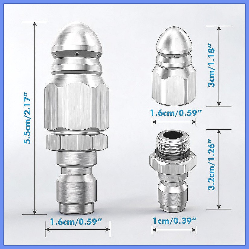 1Pc Water Jet High Pressure Sp - Drain Pipe Clip บทวิจารณ์และราคา