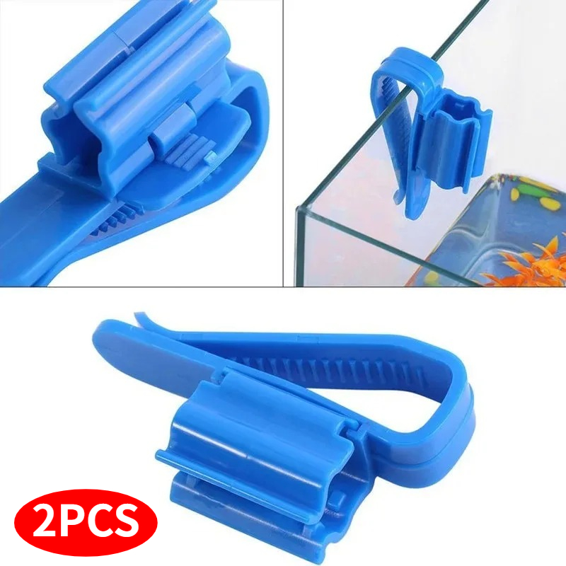 Aquarium Hose Clip 2PC, Adjust - Plastic Pipe Clip บทวิจารณ์และราคา