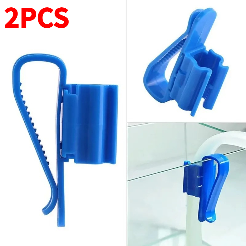 Aquarium Hose Clip 2PC, Adjust - Plastic Pipe Clip บทวิจารณ์และราคา
