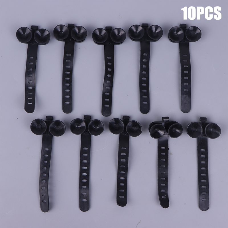 10Pcs/set Fish Tank Tie Suctio - Plastic Pipe Clip บทวิจารณ์และราคา