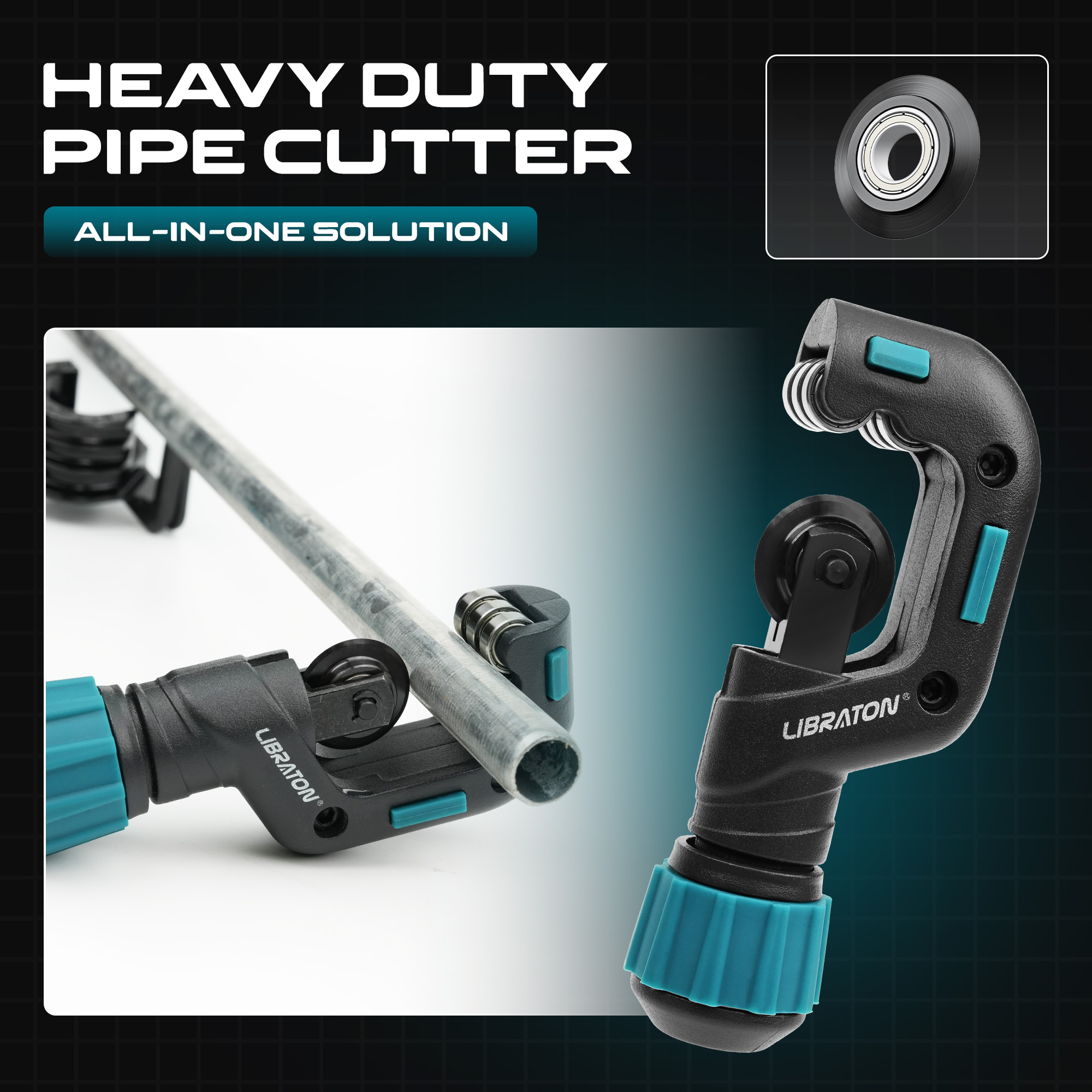 LIBRATON Pipe Cutter With Blad - Pipe Cutter Ratchet บทวิจารณ์และราคา