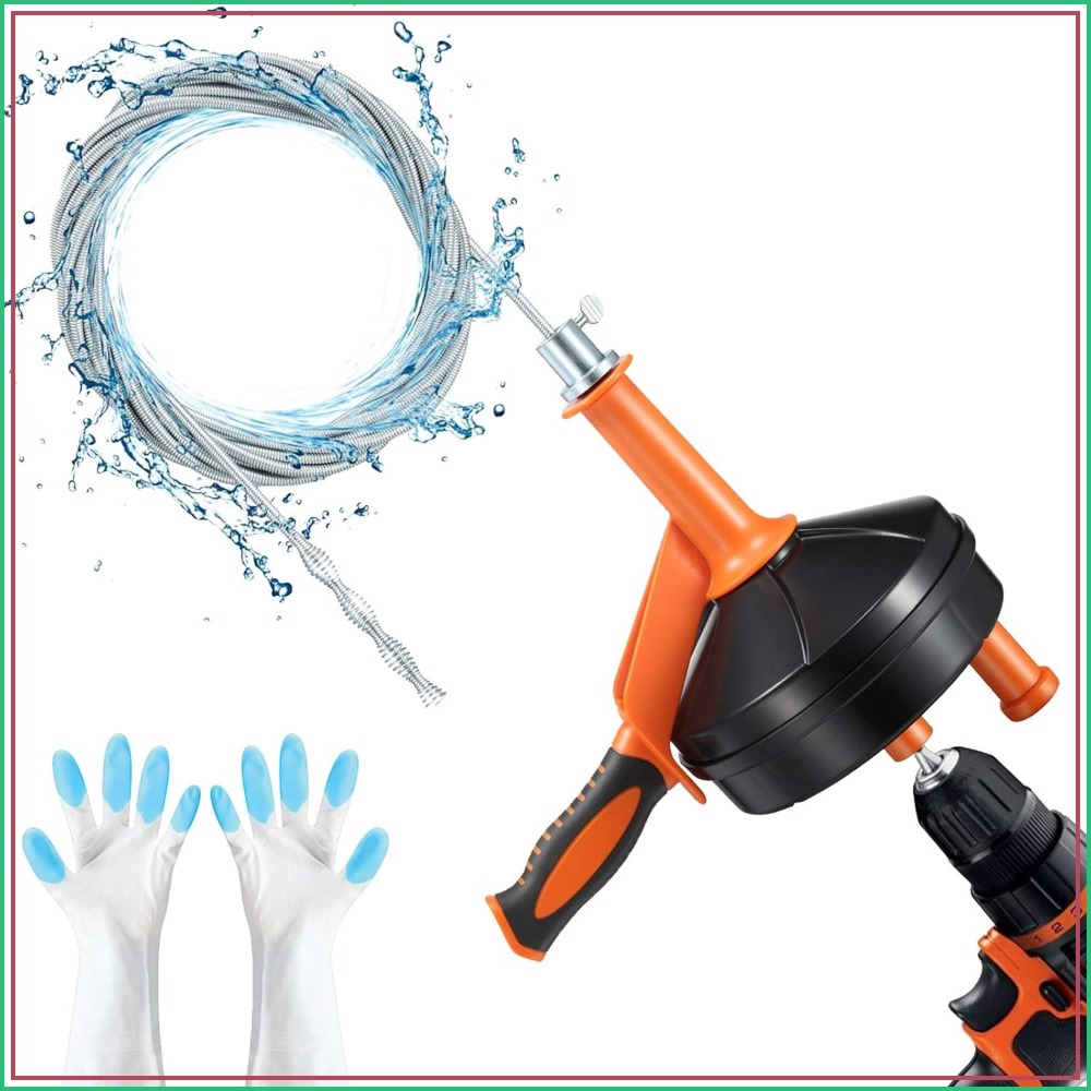 Drain Auger Clog Remover with  - Drain Snake Flexible บทวิจารณ์และราคา