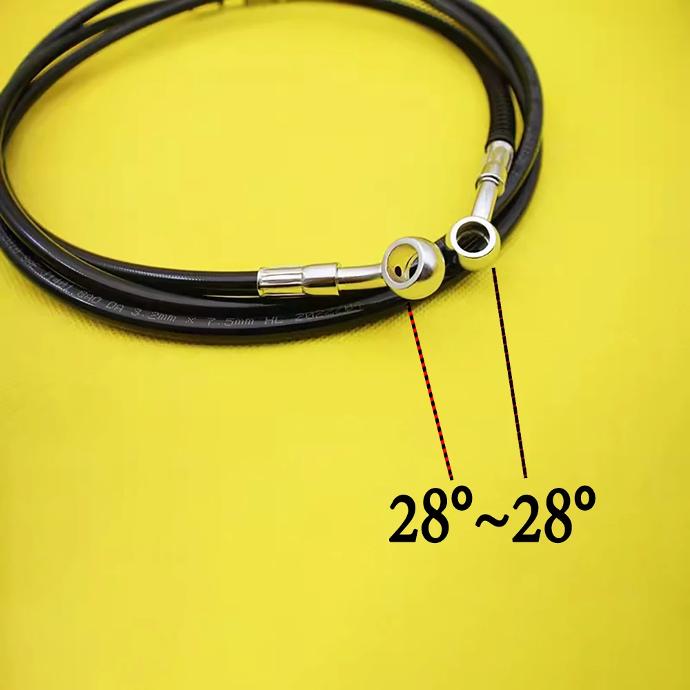10cm~500cm Motorcycle Brake Cl - Flexible Hose Braided บทวิจารณ์และราคา
