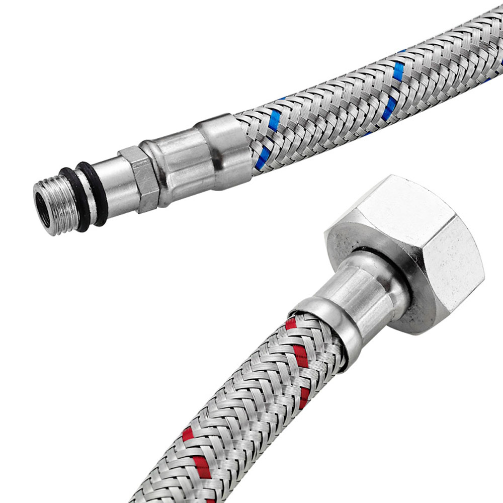 G1/2 G3/8 G9/16 50cm 1 pair St - Flexible Hose Braided บทวิจารณ์และราคา