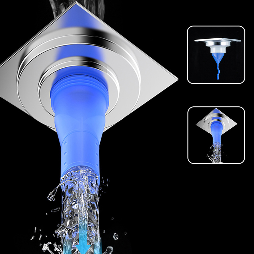 Floor Drain Anti Odor Smell Si - Drain Pipe Clip บทวิจารณ์และราคา