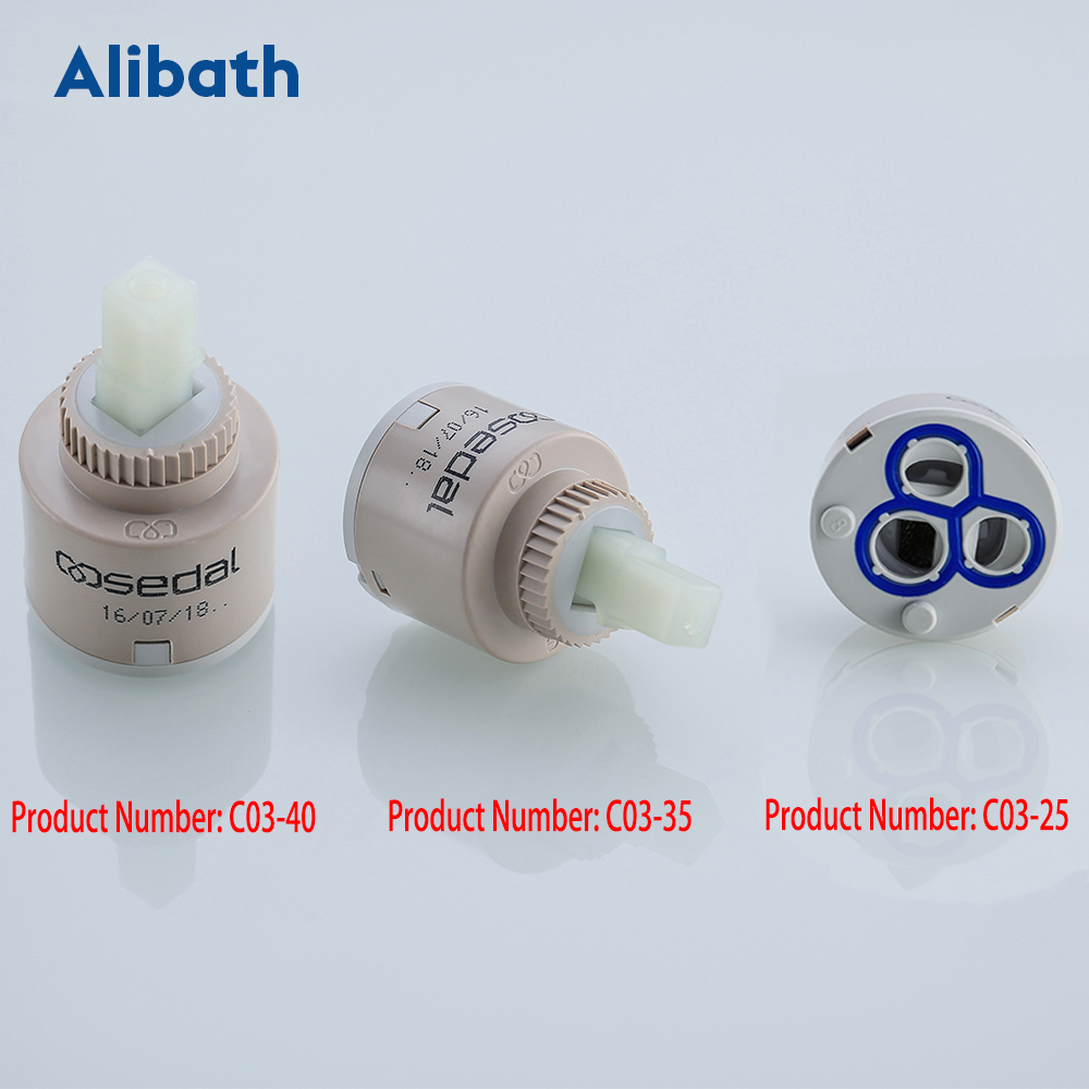 25mm / 35mm / 40mm Ceramic Car - Basin Mixer Cartridge บทวิจารณ์และราคา