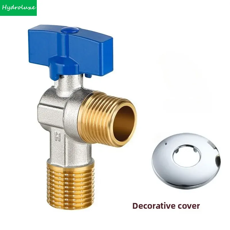 Brass Titanium G1/2 Toilet Flu - Toilet Fill Valve บทวิจารณ์และราคา