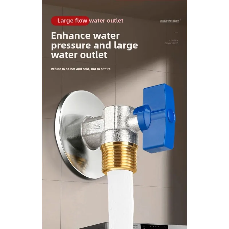 Brass Titanium G1/2 Toilet Flu - Toilet Fill Valve บทวิจารณ์และราคา