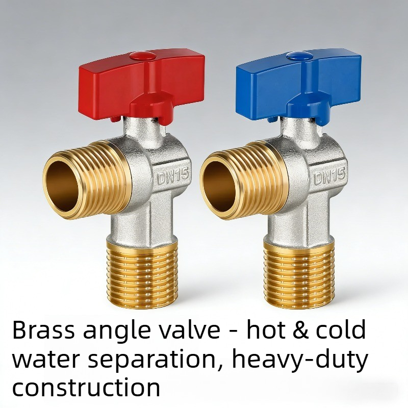 Brass Titanium G1/2 Toilet Flu - Toilet Fill Valve บทวิจารณ์และราคา