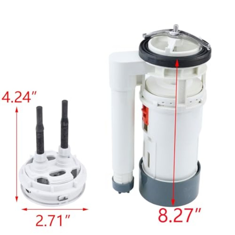 Toilet Fill Valve, Dual Flush  - Toilet Fill Valve บทวิจารณ์และราคา