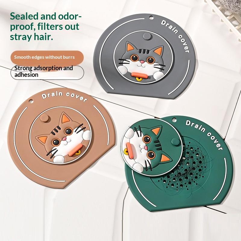 Floor Drain Cover Reusable Dra - Drain Pipe Clip บทวิจารณ์และราคา