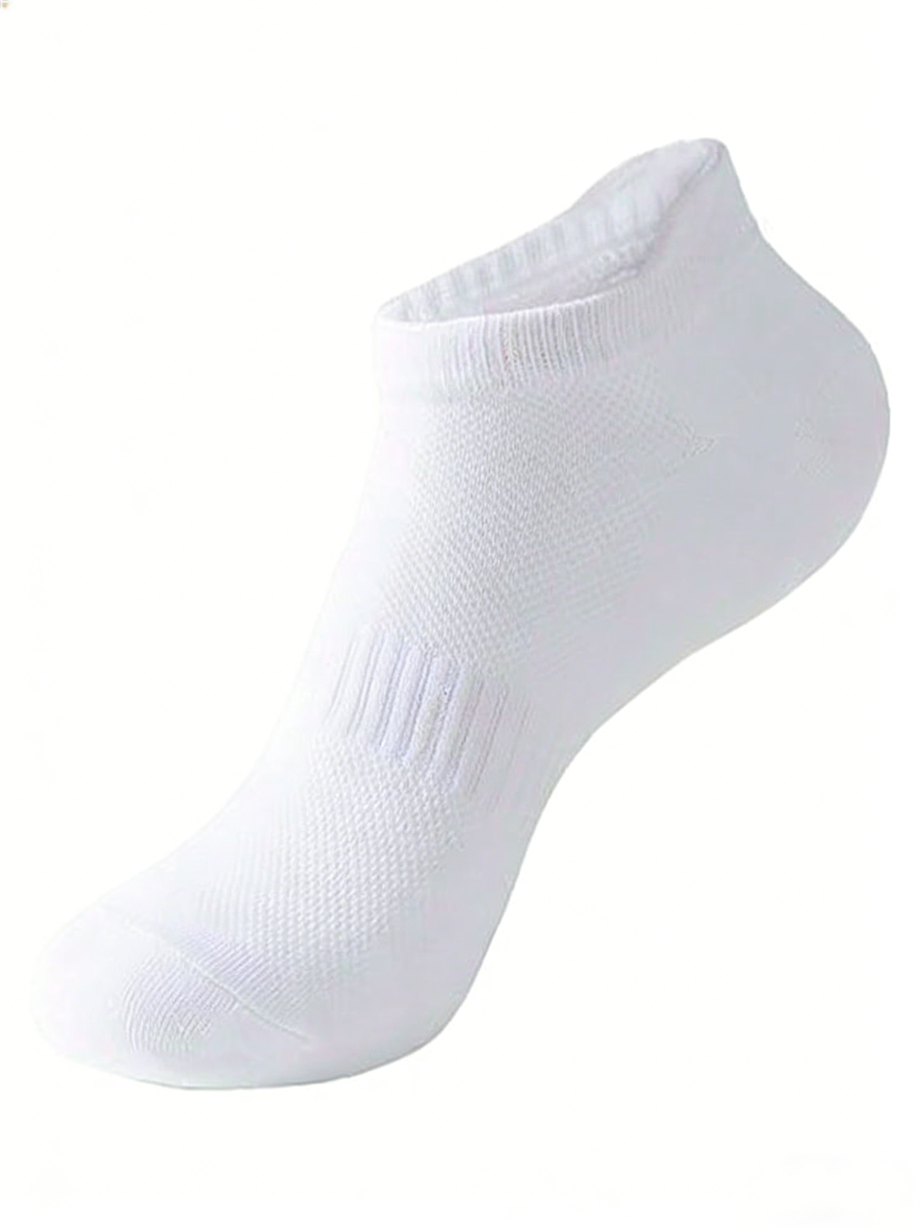 6 Pairs Women Men White Ankle  - Pipe Bending Spring บทวิจารณ์และราคา