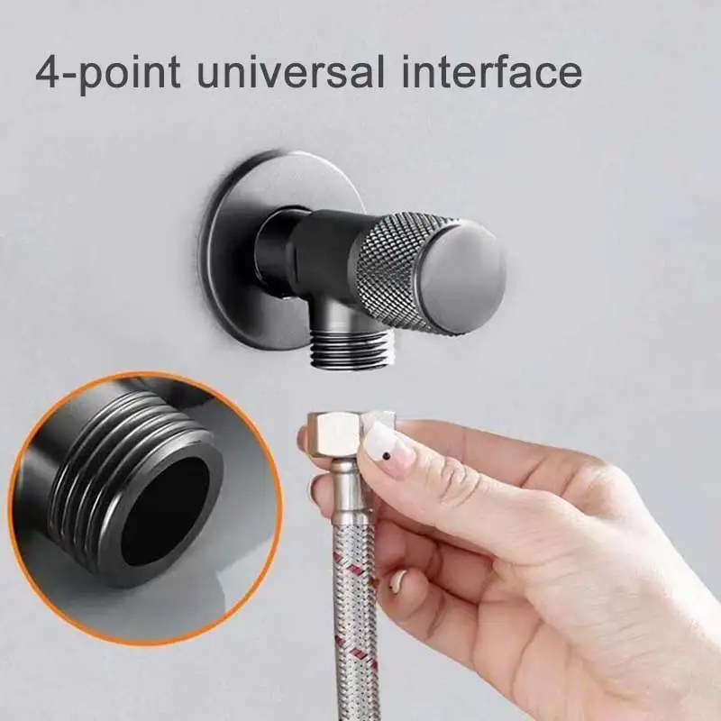 4 Points Faucet Inlet Valve G1 - Toilet Fill Valve บทวิจารณ์และราคา