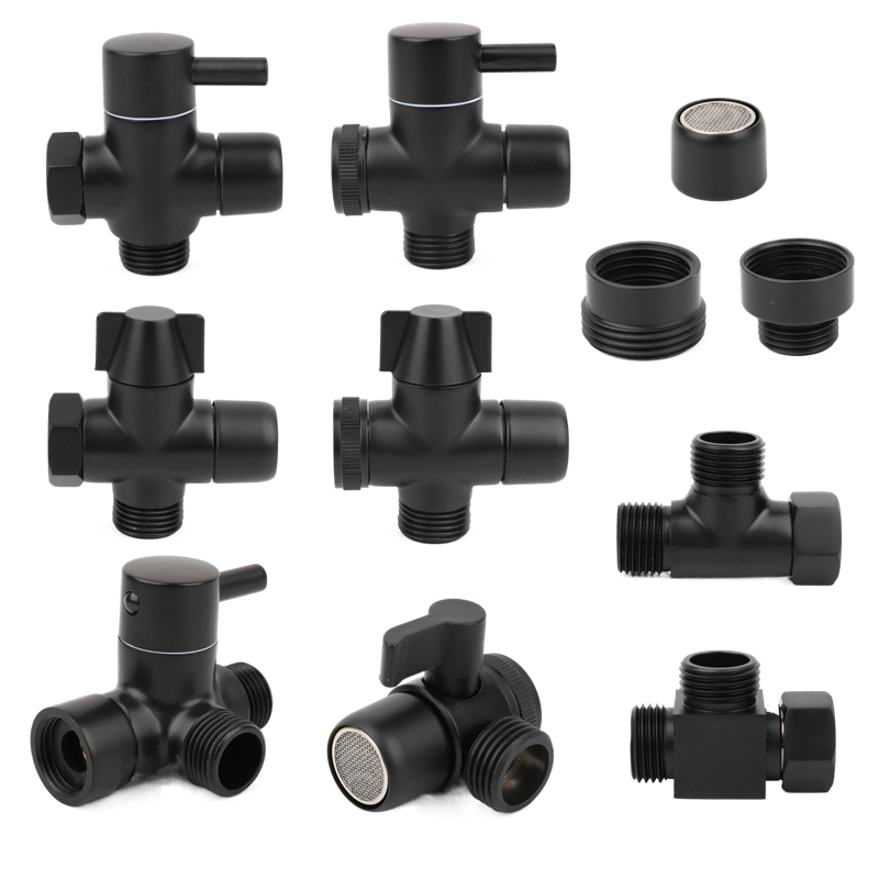 Black Brass Shower Arm Adapter - Shower Valve Cartridge บทวิจารณ์และราคา