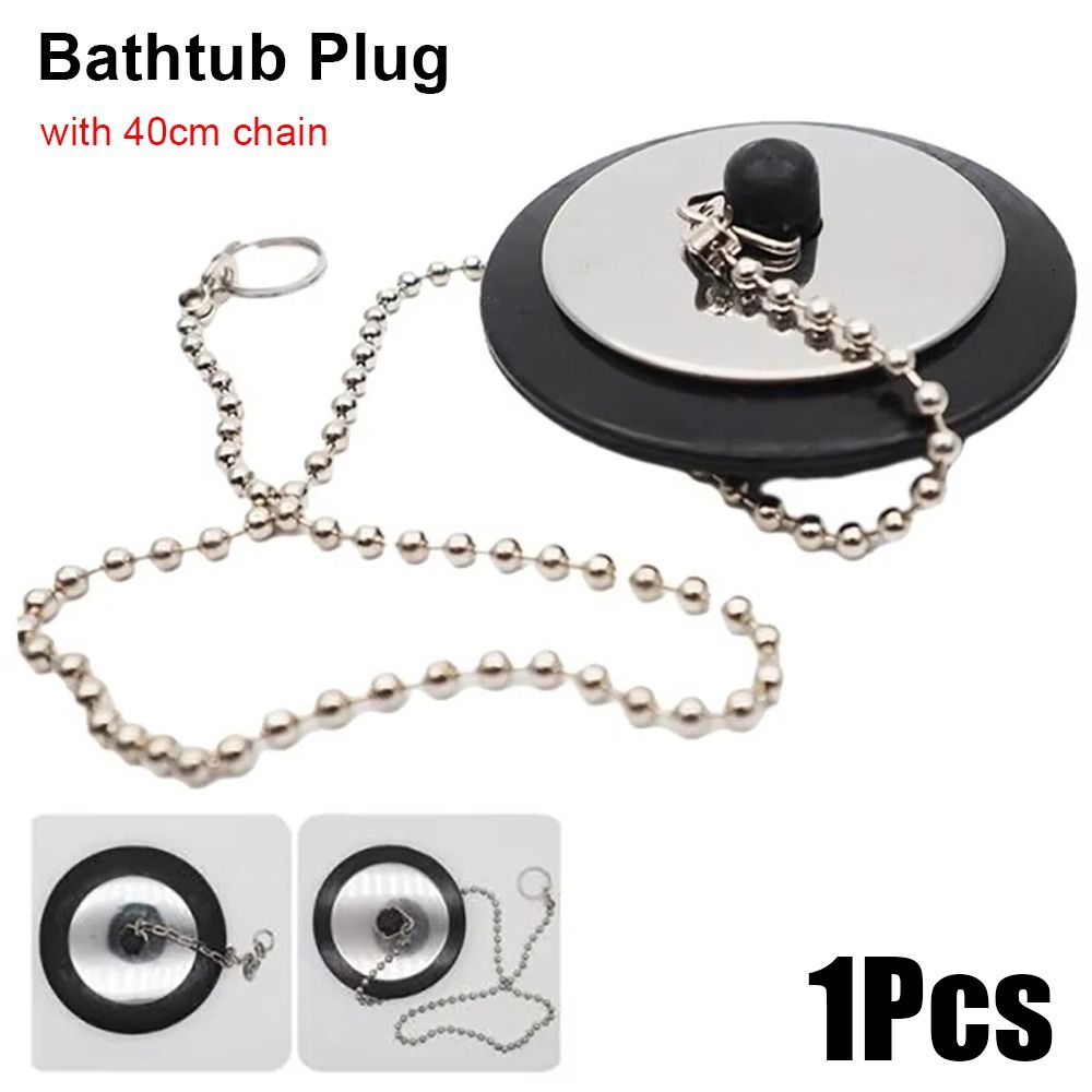 1Pcs Durable Rubber Tub Stoppe - Drain Pipe Clip บทวิจารณ์และราคา