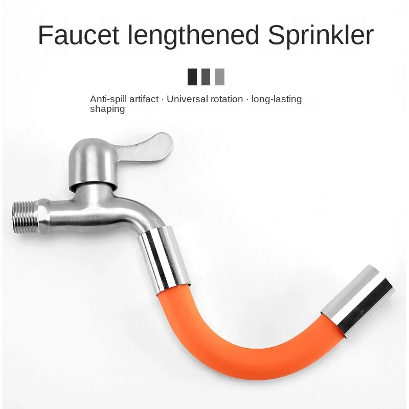 Adjustable 1/2 Inch Faucet Ext - Flexible Hose Braided บทวิจารณ์และราคา