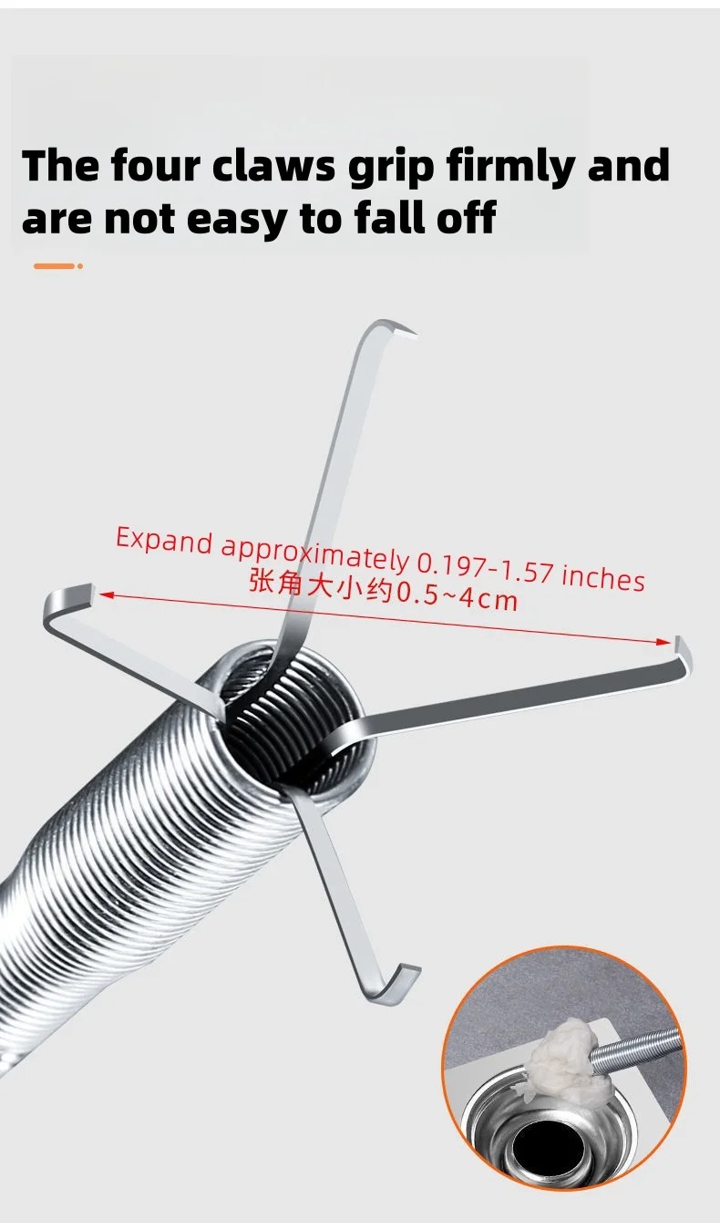 Flexible Spring Snake Drain Pi - Drain Snake Flexible บทวิจารณ์และราคา