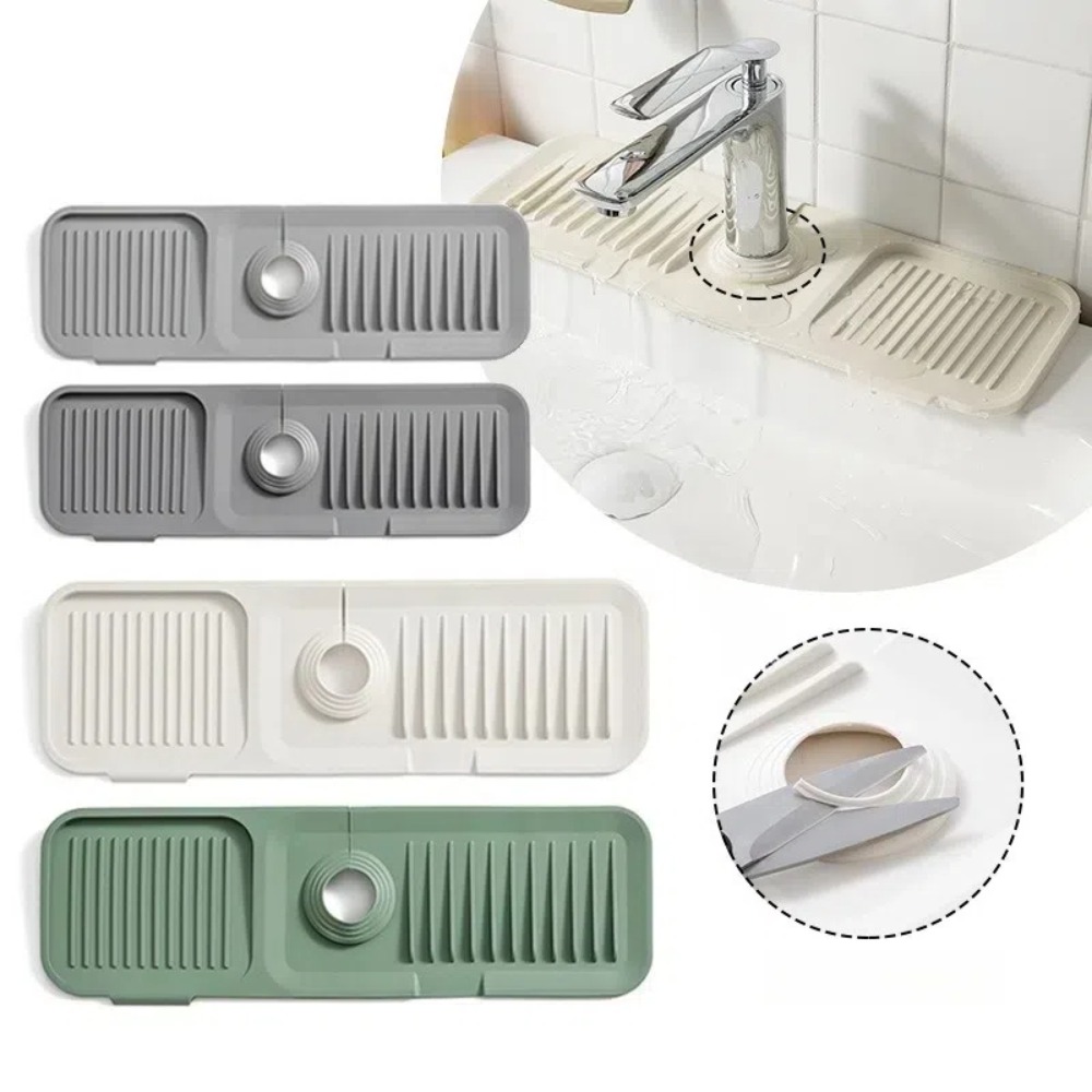 Portable Silicone Faucet Mat 3 - Silicone Tap Washer บทวิจารณ์และราคา